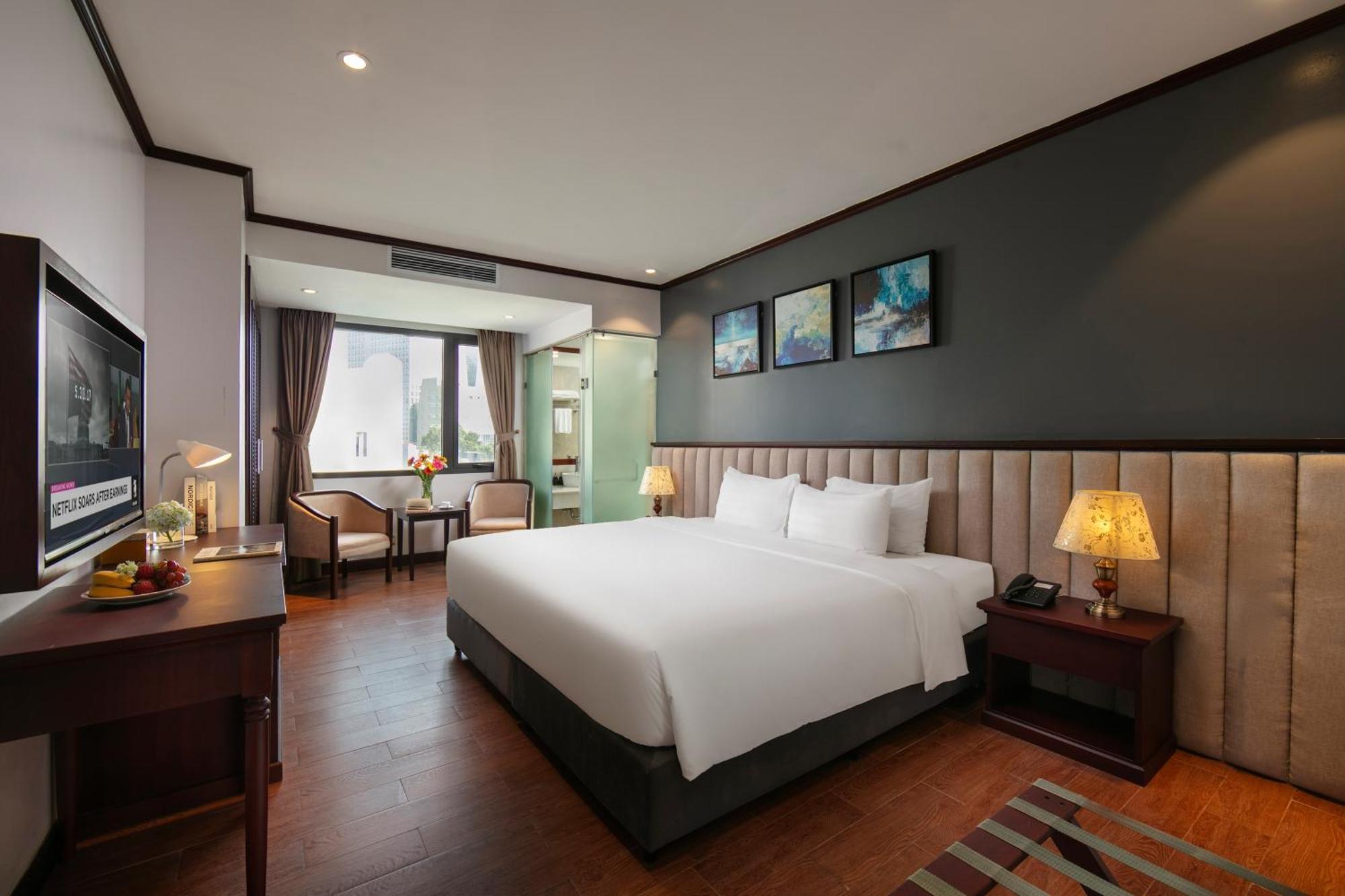 May De Ville Corner Hotel Hanoi Eksteriør billede