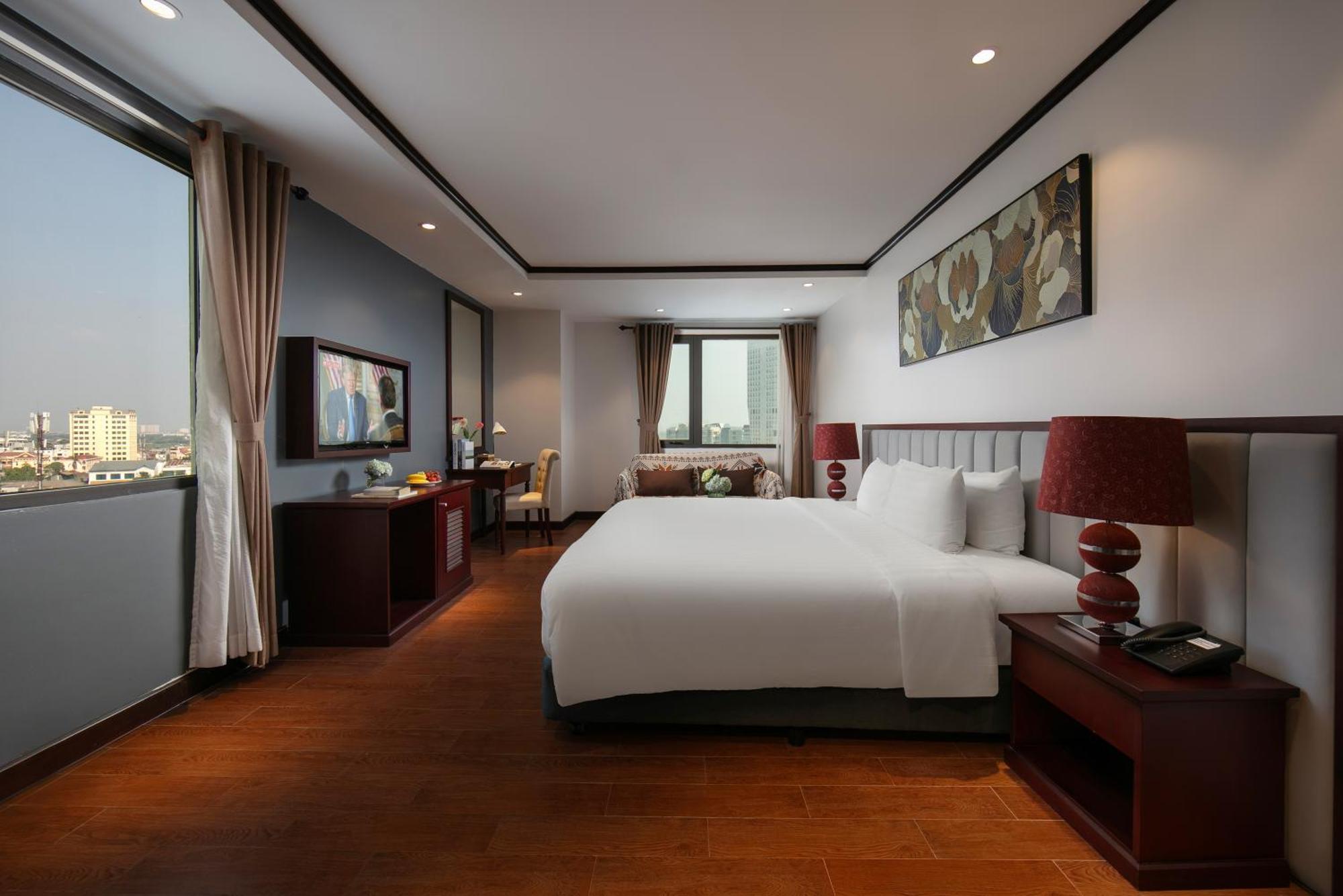 May De Ville Corner Hotel Hanoi Eksteriør billede