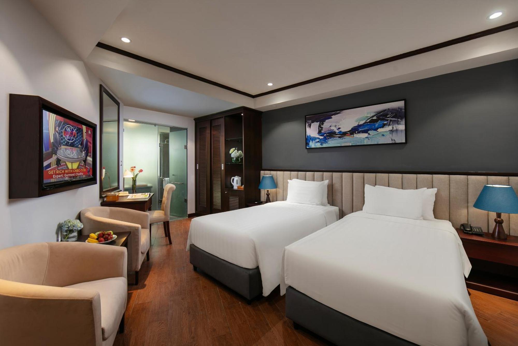 May De Ville Corner Hotel Hanoi Eksteriør billede