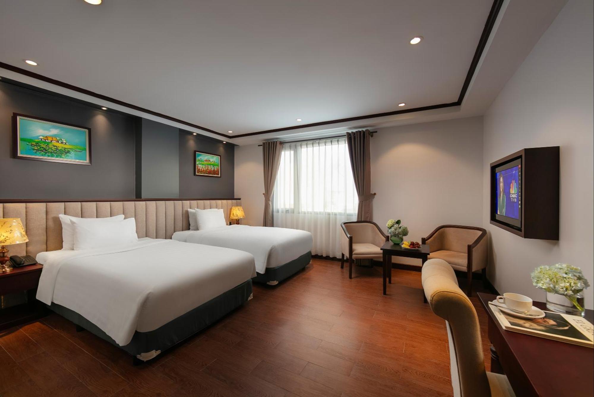 May De Ville Corner Hotel Hanoi Eksteriør billede