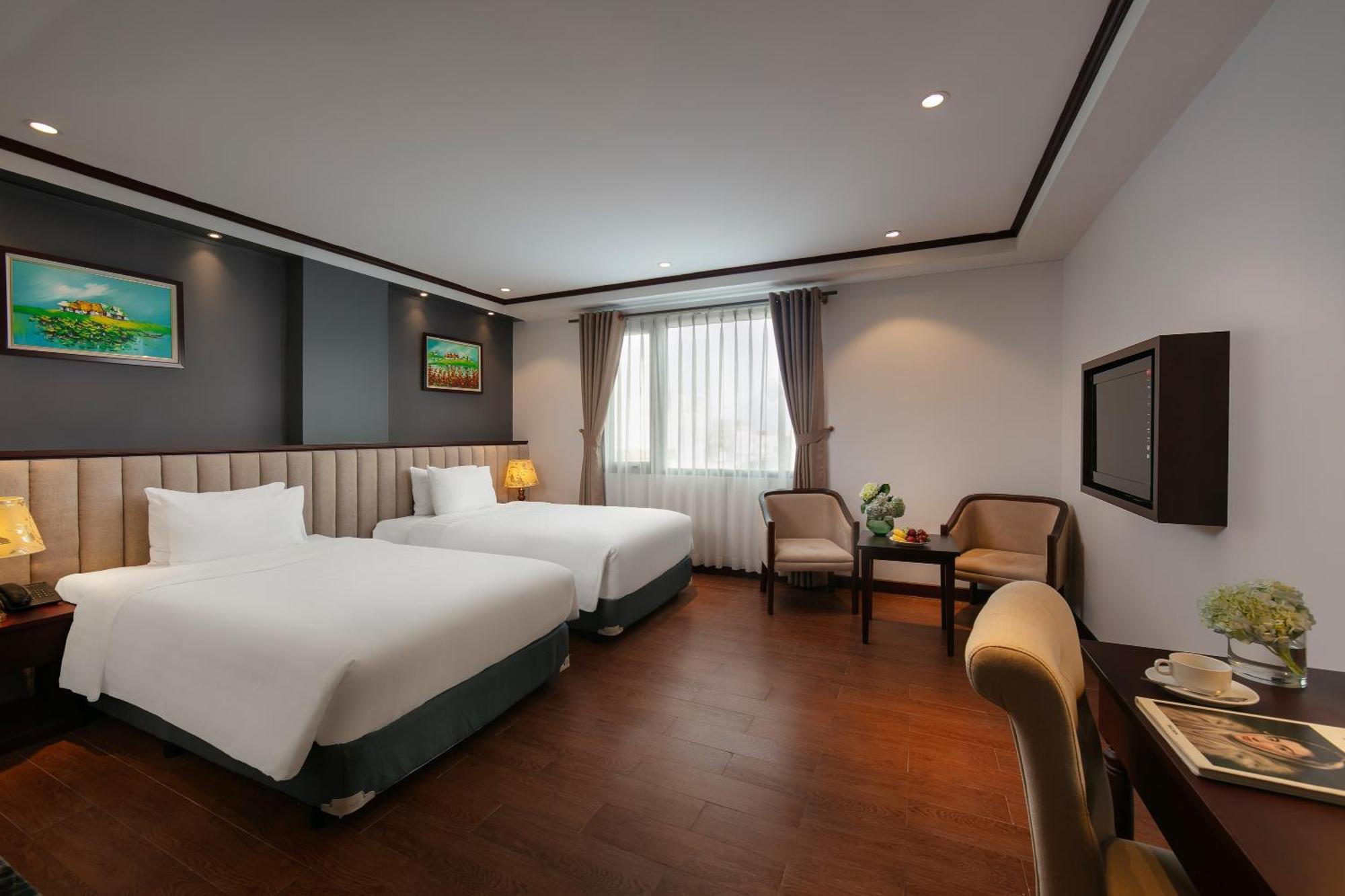 May De Ville Corner Hotel Hanoi Eksteriør billede