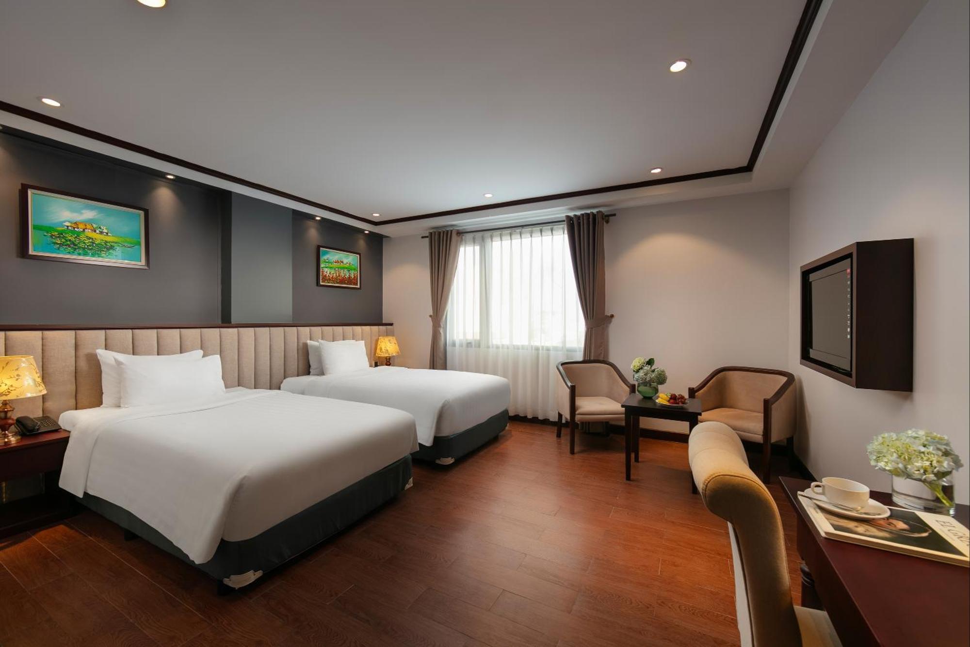 May De Ville Corner Hotel Hanoi Eksteriør billede