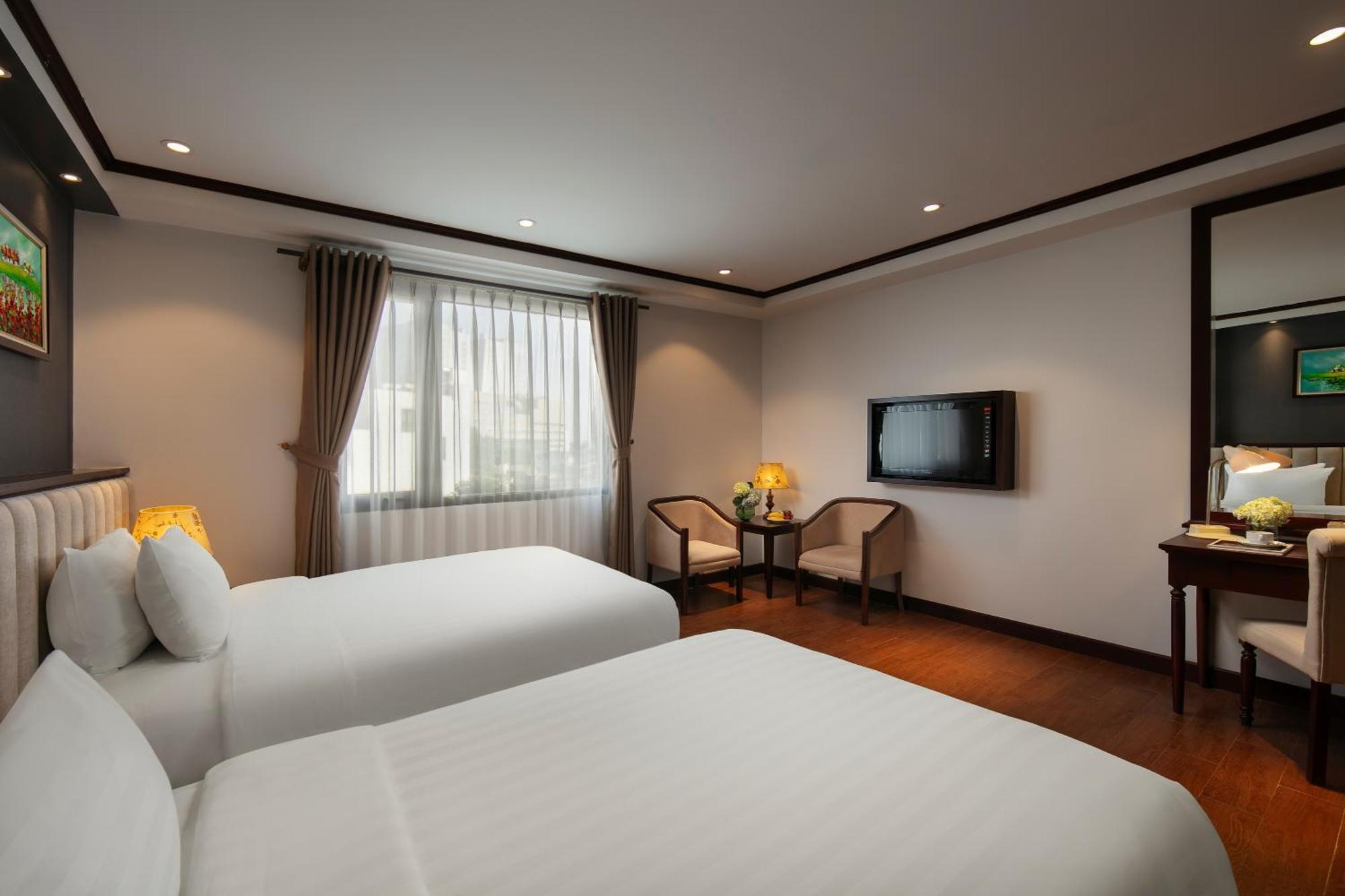 May De Ville Corner Hotel Hanoi Eksteriør billede