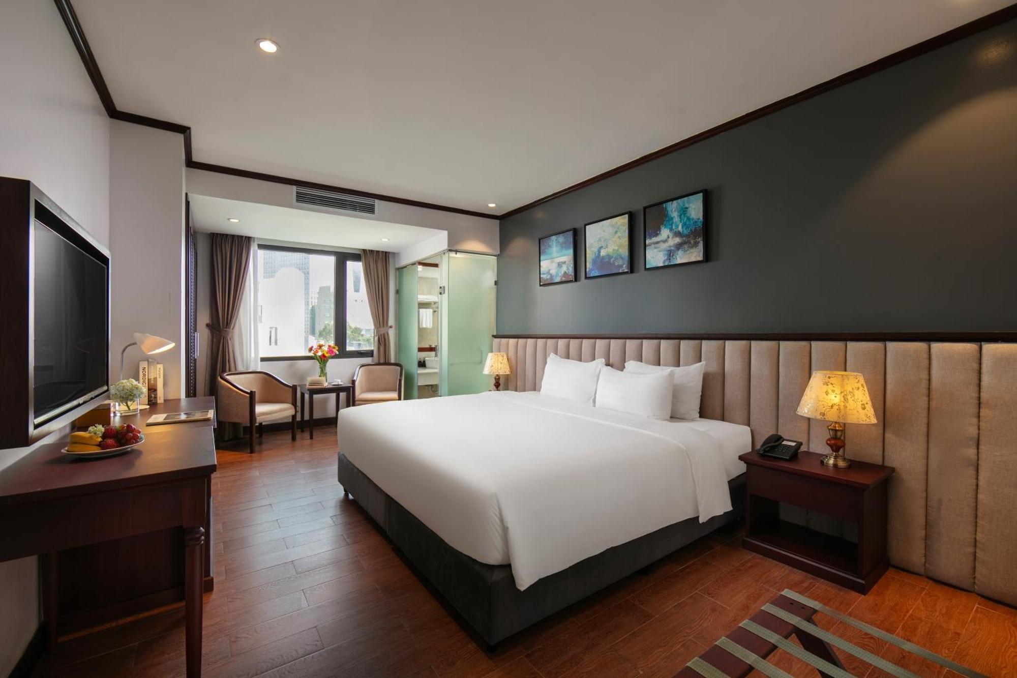 May De Ville Corner Hotel Hanoi Eksteriør billede