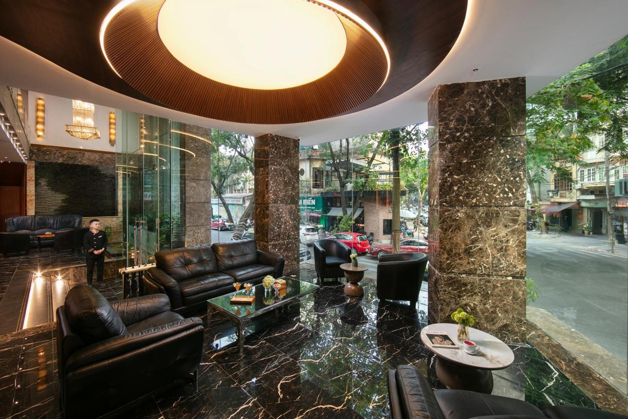 May De Ville Corner Hotel Hanoi Eksteriør billede